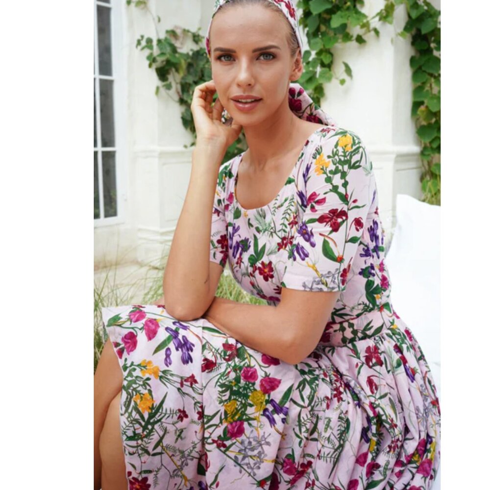 Samantha Sung Musola Dress USA small
